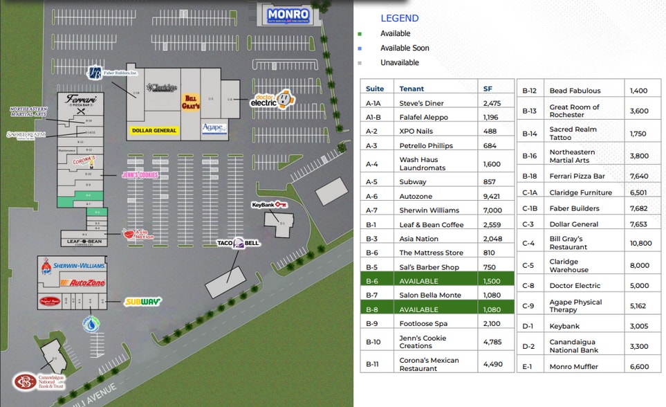 More Photos Of 3240 Chili Ave, Rochester Unknown For Lease