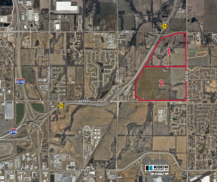 More Photos Of 45th & Oliver, Wichita Land For Sale