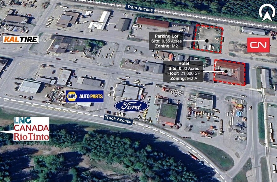 Primary Photo Of 506 Enterprise Av, Kitimat Hotel For Sale
