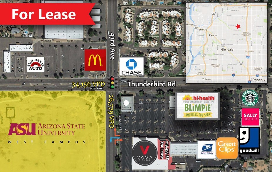 More Photos Of 4255 W Thunderbird Rd, Phoenix General Retail For Sale