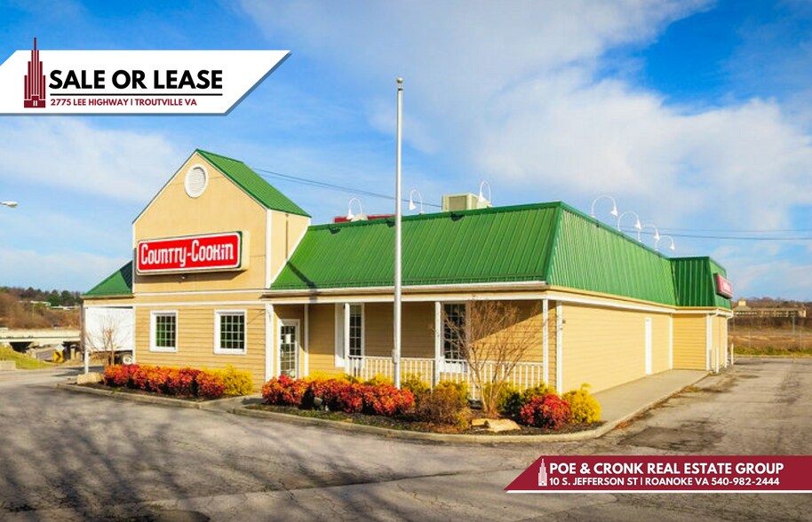 Primary Photo Of 2775 Lee Hwy, Troutville Restaurant For Lease