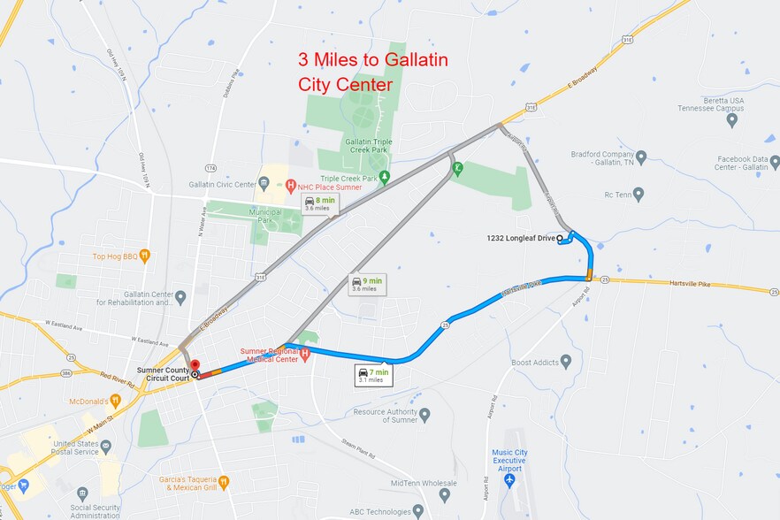 More Photos Of 1232 Longleaf Dr, Gallatin Warehouse For Lease