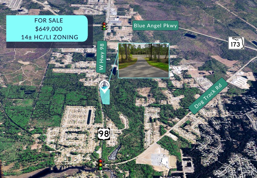 Primary Photo Of 10000 Blk U.S. 98 W Hwy, Pensacola Land For Sale