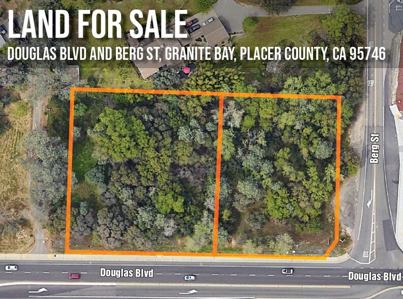 Primary Photo Of Nwc Douglas Boulevard & Berg St, Granite Bay Land For Sale