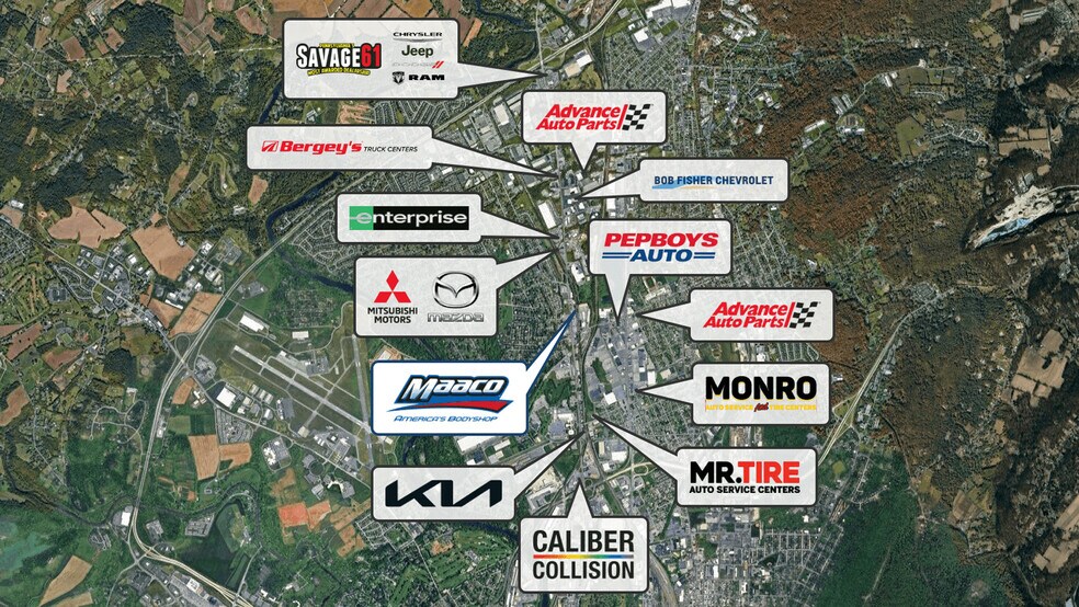 More Photos Of 3645 Pottsville Pike, Reading Auto Repair For Sale