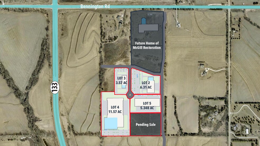 Primary Photo Of Hwy 133 & Bennington rd, Omaha Land For Sale