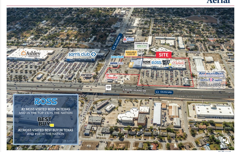 More Photos Of 4717 S Padre Island Dr, Corpus Christi Unknown For Lease