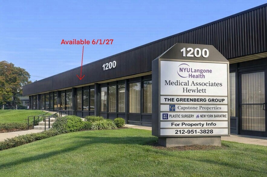 Primary Photo Of 1200 W Broadway, Hewlett Medical For Lease
