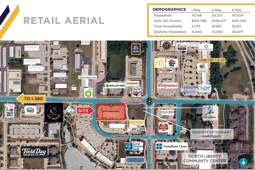 More Photos Of 780 Community Dr, North Liberty General Retail For Lease