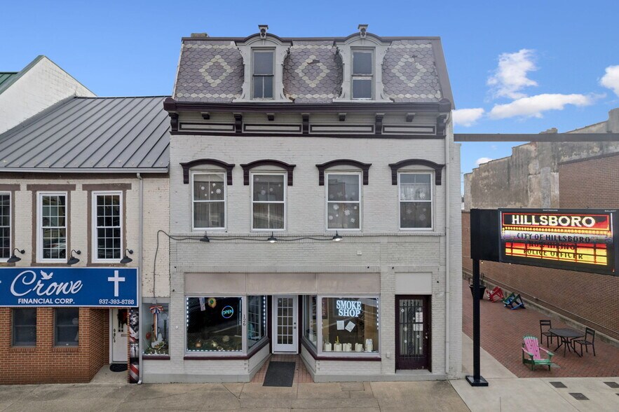 Primary Photo Of 126 N High St, Hillsboro Storefront Retail Residential For Sale