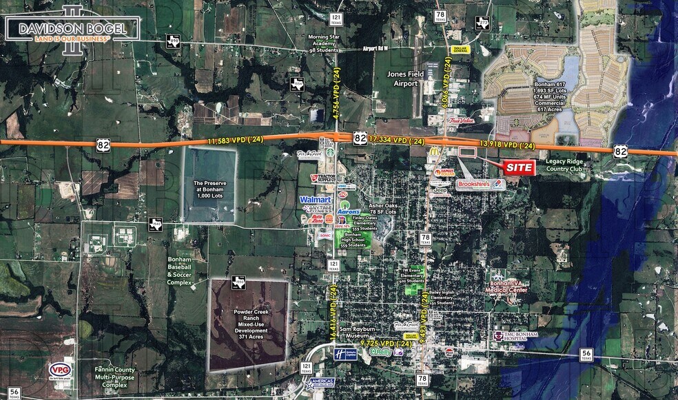 More Photos Of U.S. Hwy 82, Bonham Land For Sale