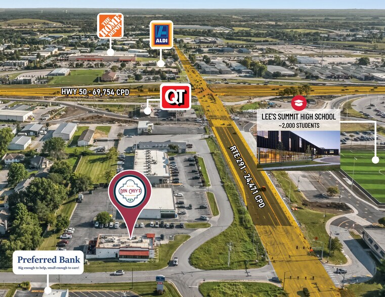 More Photos Of 701 SE Melody Ln, Lee's Summit Restaurant For Sale