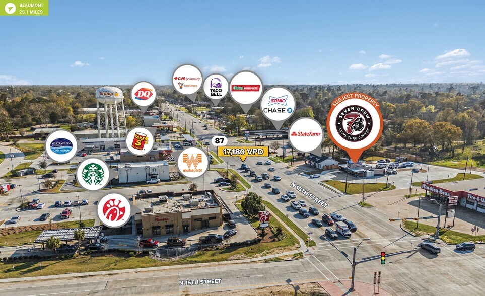 More Photos Of 3131 N 16th St, Orange Fast Food For Sale