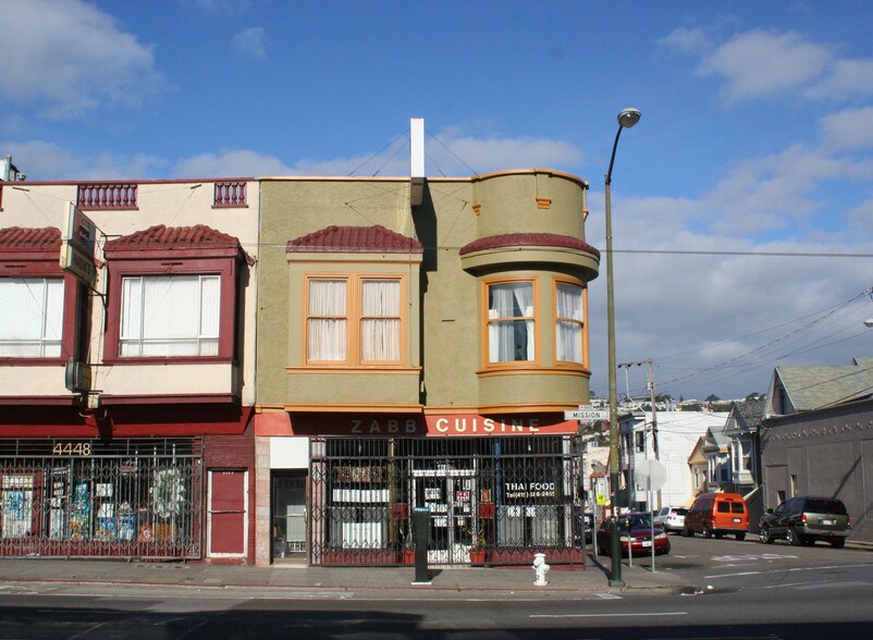 More Photos Of 4442 Mission St, San Francisco Storefront Retail Office For Sale