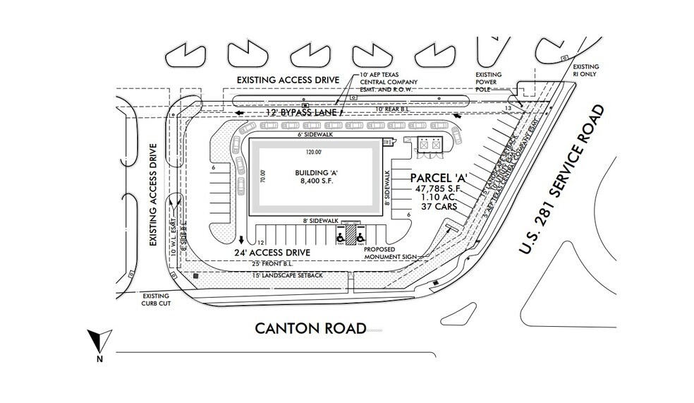 More Photos Of Highway 281 & Canton Rd, Edinburg Storefront For Lease