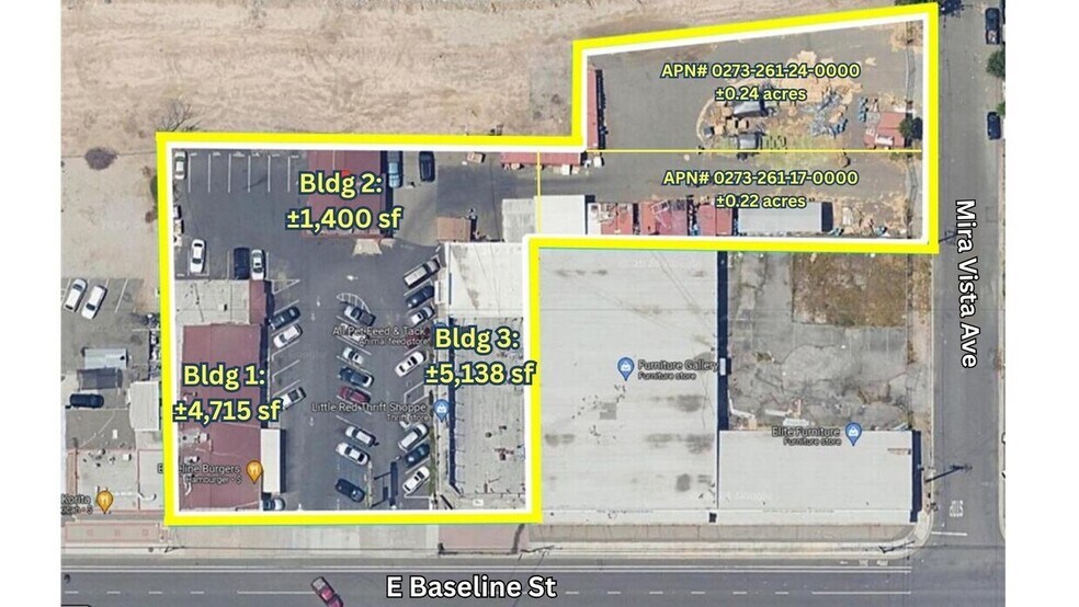 More Photos Of 25598 Base Line St, San Bernardino Storefront Retail Office For Sale