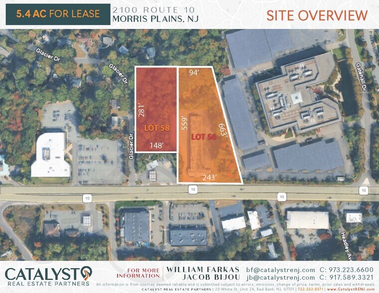 More Photos Of 2100 NJ-10, Morris Plains Land For Lease