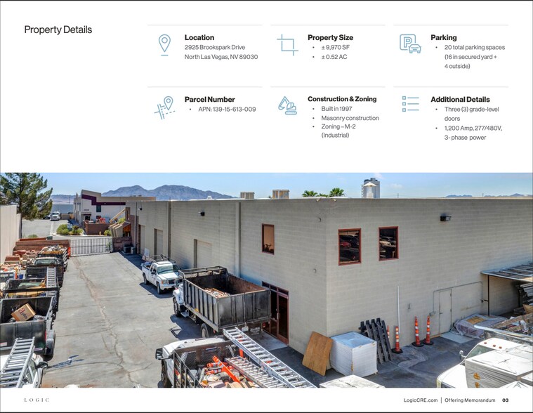More Photos Of 2925 Brookspark Dr, North Las Vegas Warehouse For Sale