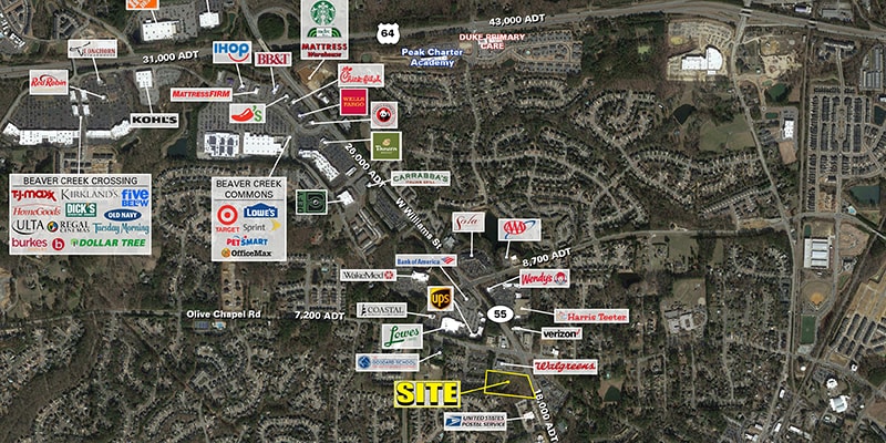 More Photos Of 507 W Williams St, Apex Land For Sale