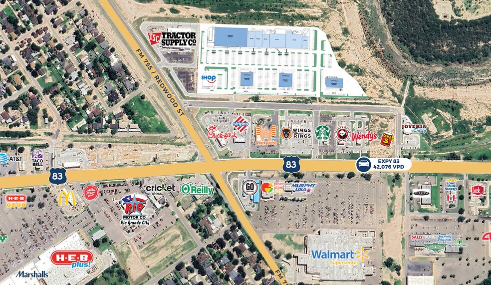 More Photos Of NEC Redwood St & Hwy 83, Rio Grande City Unknown For Lease