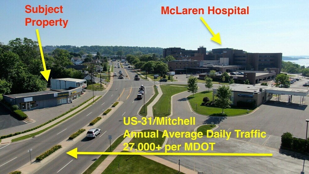 Primary Photo Of 501 W Mitchell St, Petoskey Storefront Retail Office For Sale