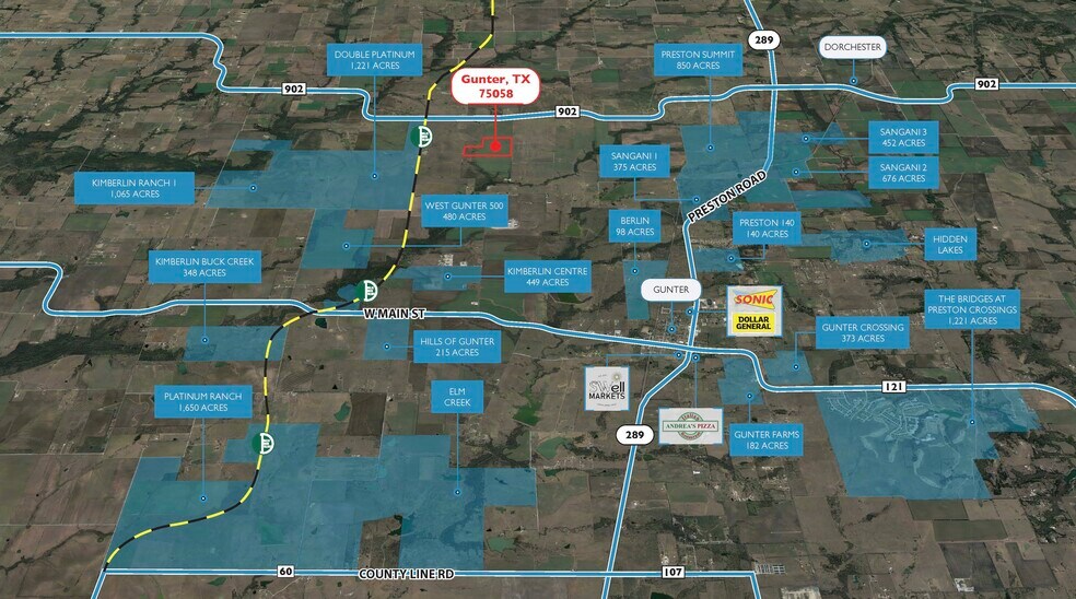 More Photos Of TBD Wall Street Rd, Gunter Land For Sale
