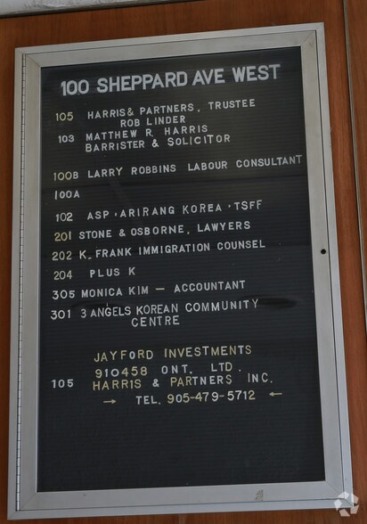 More Photos Of 100 Sheppard Ave W, Toronto Office For Lease