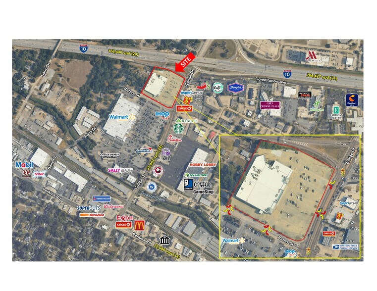 More Photos Of 2950 College Dr, Baton Rouge Supermarket For Lease