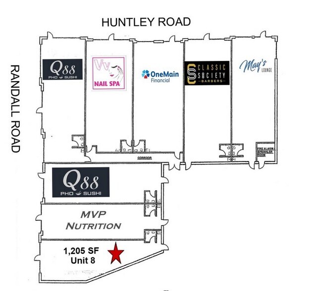 More Photos Of 7020 Huntley Rd, Carpentersville Storefront Retail Office For Lease