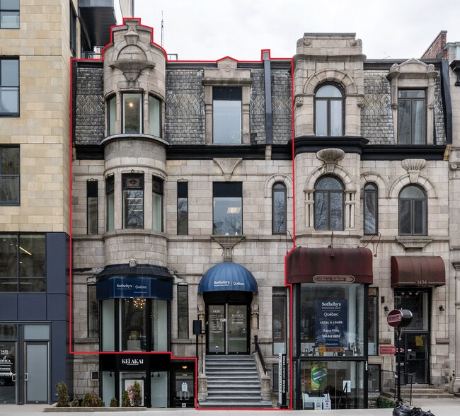 More Photos Of 1428-1430 Rue Sherbrooke O O, Montréal General Retail For Lease