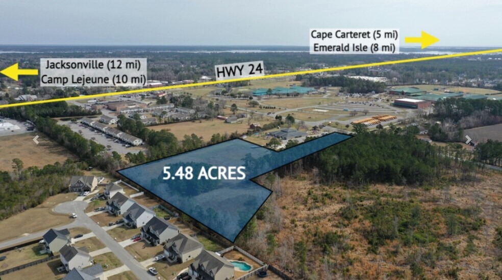 More Photos Of 168 Queens Creek Rd, Swansboro Land For Sale