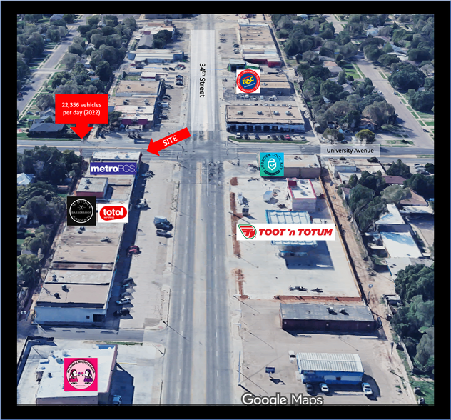 More Photos Of 2451 34th St, Lubbock Freestanding For Lease