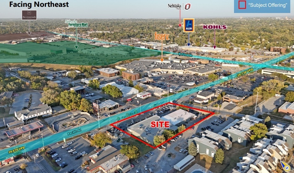 More Photos Of 7503-7519 Pacific St, Omaha General Retail For Sale