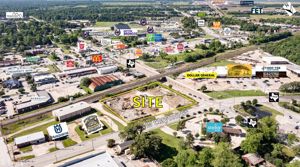 More Photos Of 2.016 AC W Clayton & FM 321, Dayton Land For Sale