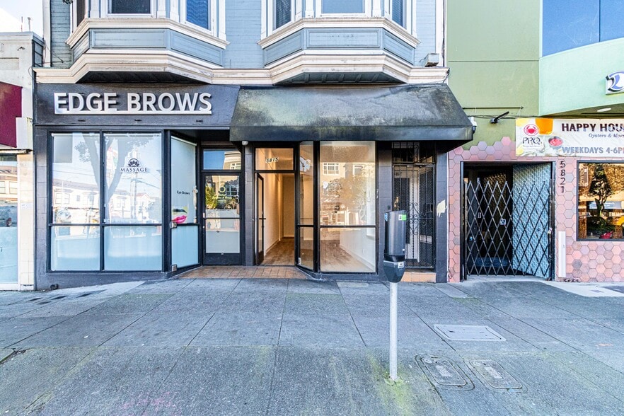 More Photos Of 5813-5815 Geary Blvd, San Francisco Storefront Retail Residential For Lease