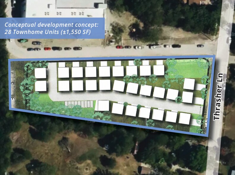 More Photos Of 2110 Thrasher Ln, Austin Land For Sale