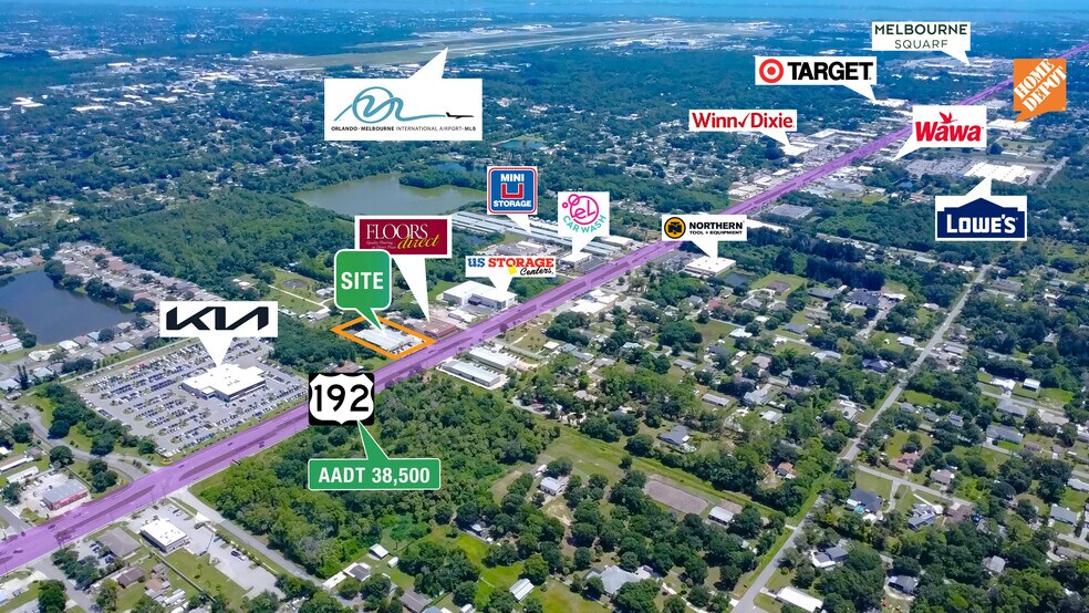 More Photos Of 3800 W New Haven Ave, Melbourne Freestanding For Lease
