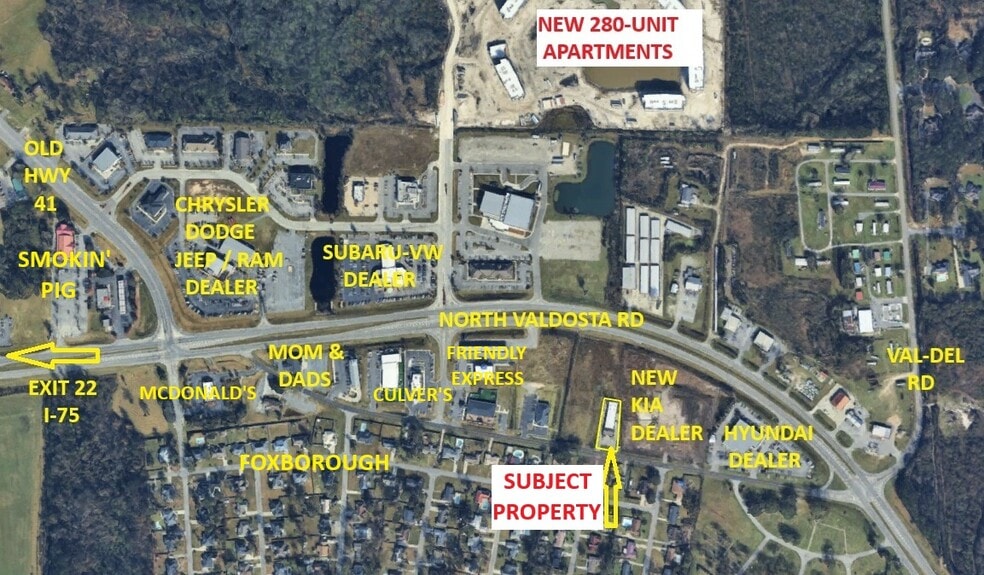 More Photos Of 4168 Old US 41 N, Valdosta Light Distribution For Lease