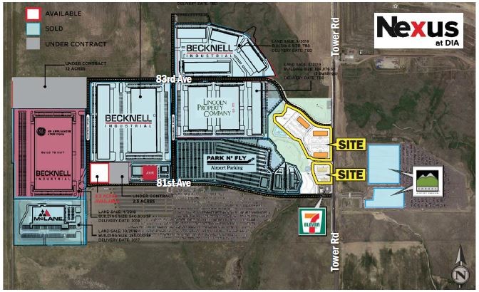 Primary Photo Of Tower Rd @ 81st Avenue, Commerce City Land For Sale