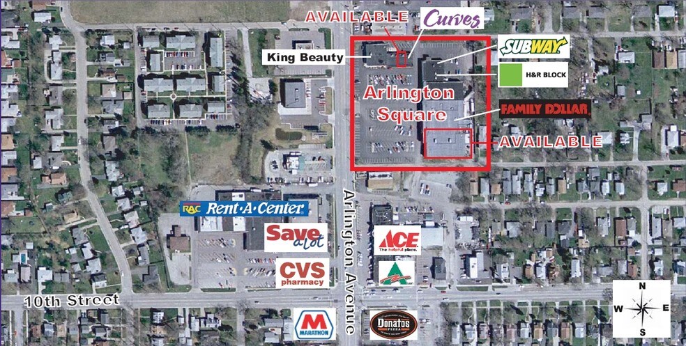 More Photos Of 1107-1135 N Arlington Ave, Indianapolis Storefront For Sale