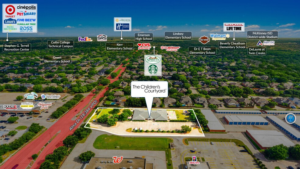 More Photos Of 210 N Alma Rd, Allen Daycare Center For Sale