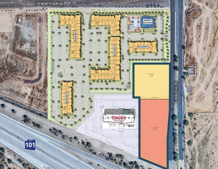 More Photos Of NWC 56th Street & 101 Freeway loop, Phoenix Land For Sale