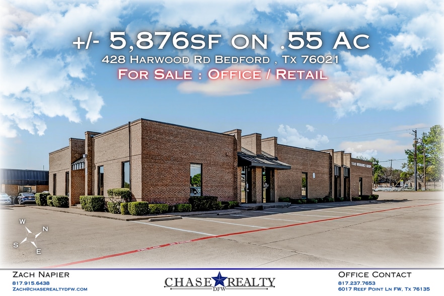 Primary Photo Of 428 Harwood Rd, Bedford Medical For Sale