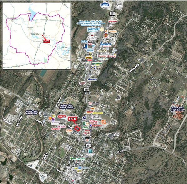 More Photos Of 1101-1123 FM 1431 W, Marble Falls Storefront For Lease