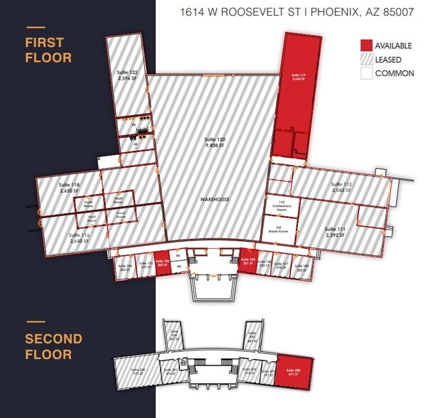 More Photos Of 1614 W Roosevelt St, Phoenix Light Manufacturing For Lease