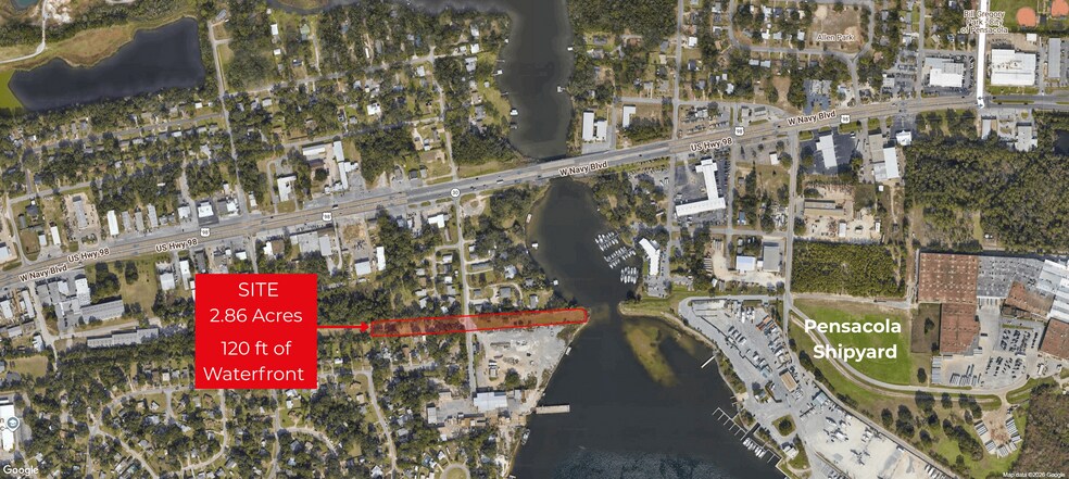 Primary Photo Of 290 Pinewood Lane, Pensacola Land For Sale