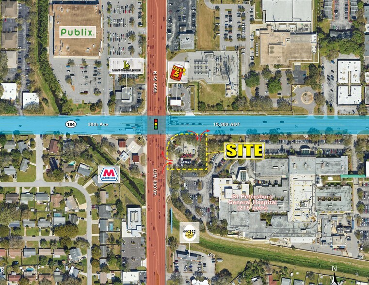 More Photos Of 3775 66th St N, Saint Petersburg Fast Food For Sale