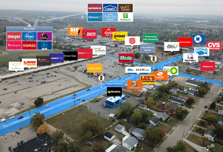 More Photos Of 500 S Breiel Blvd, Middletown Fast Food For Lease