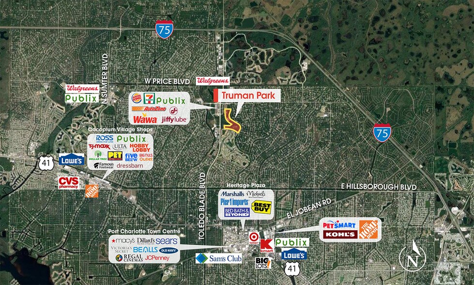 More Photos Of S Toledo Blade & Price Lane Junction, North Port Land For Sale