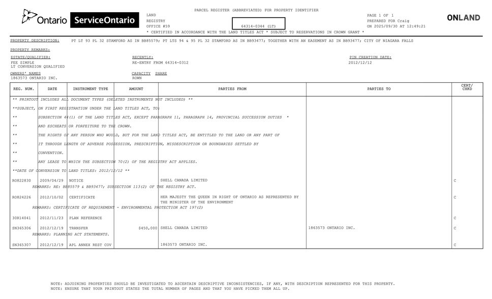 More Photos Of 6499 Lundys Ln, Niagara Falls Auto Repair For Sale